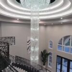 What a luxury crystal chandelier!